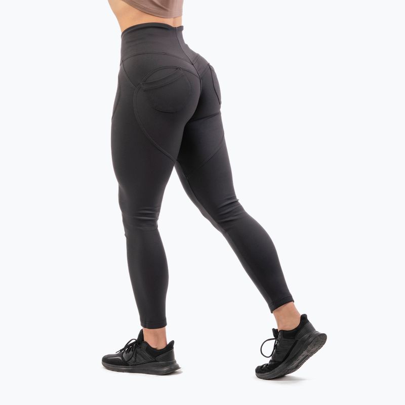 Női túraleggings NEBBIA Lifting Effect Bubble Butt black 3