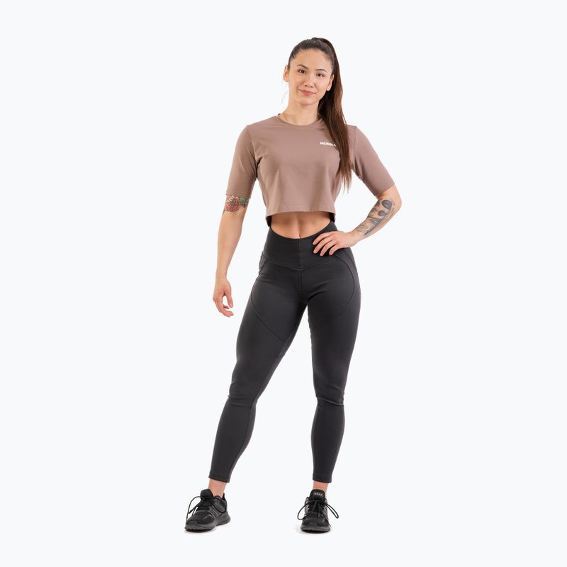 Női túraleggings NEBBIA Lifting Effect Bubble Butt black 4