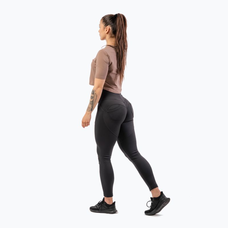 Női túraleggings NEBBIA Lifting Effect Bubble Butt black 5