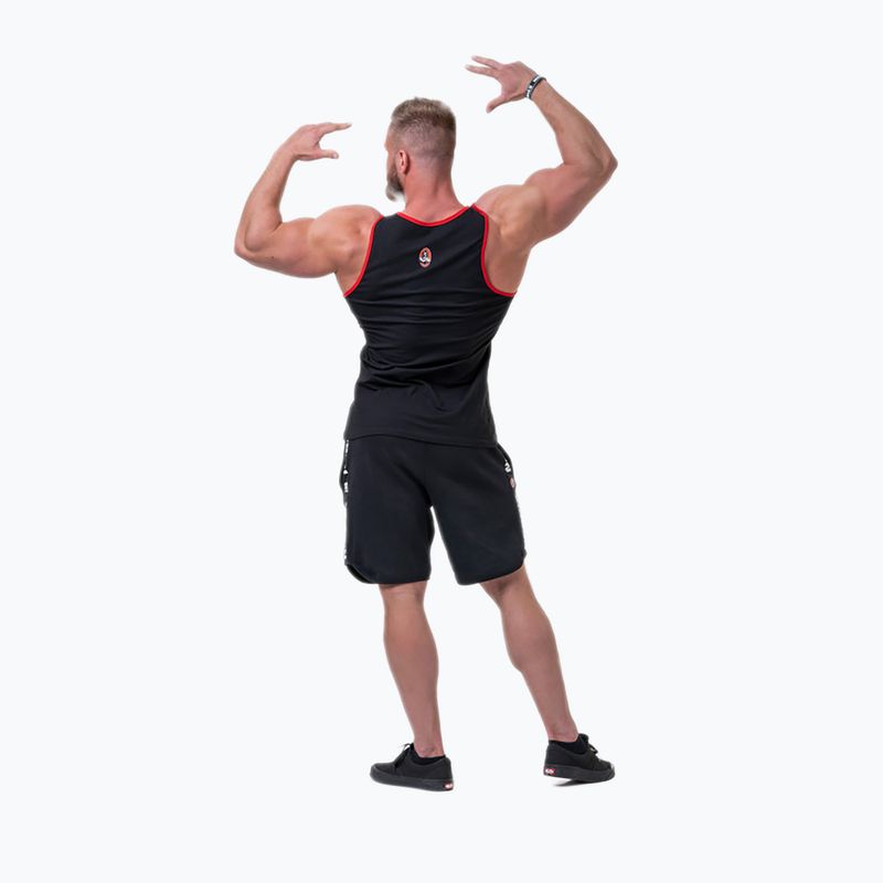 NEBBIA Old-School Muscle férfi edzős felső fekete 1930130 2