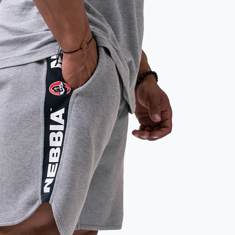 NEBBIA Legend-Approved szürke férfi edzőnadrág 1950330 3