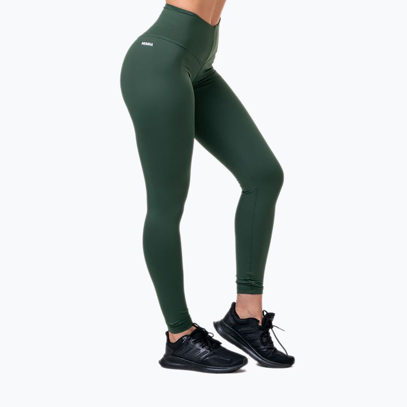 Női leggings NEBBIA Classic Hero High-Waist zöld 5700910