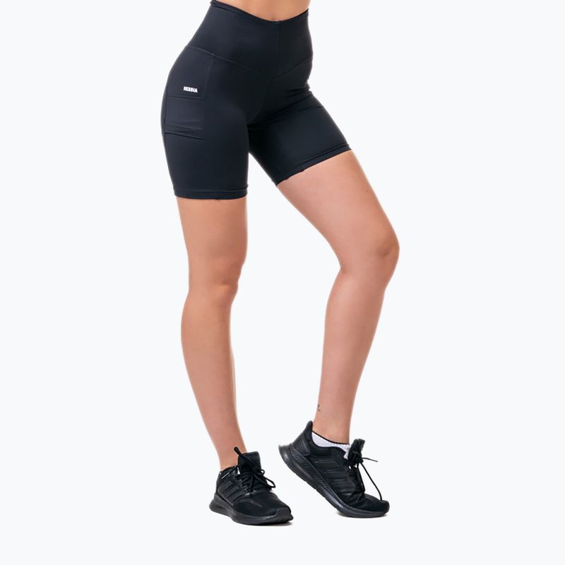 NEBBIA Biker Fit & Smart női edzőnadrág fekete 5750110