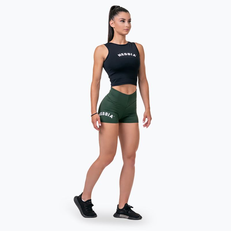 Női rövidnadrág NEBBIA Classic Hero dark green 2