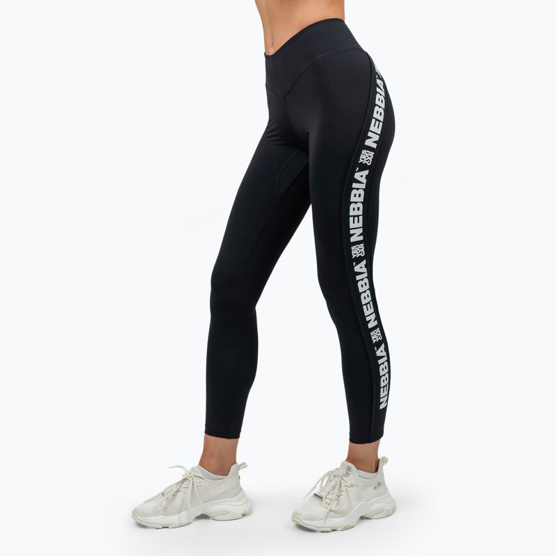 Női edző leggings NEBBIA Iconic fekete