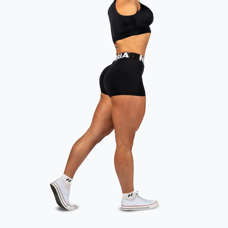 Női edző rövidnadrág NEBBIA Glute Pump black 3