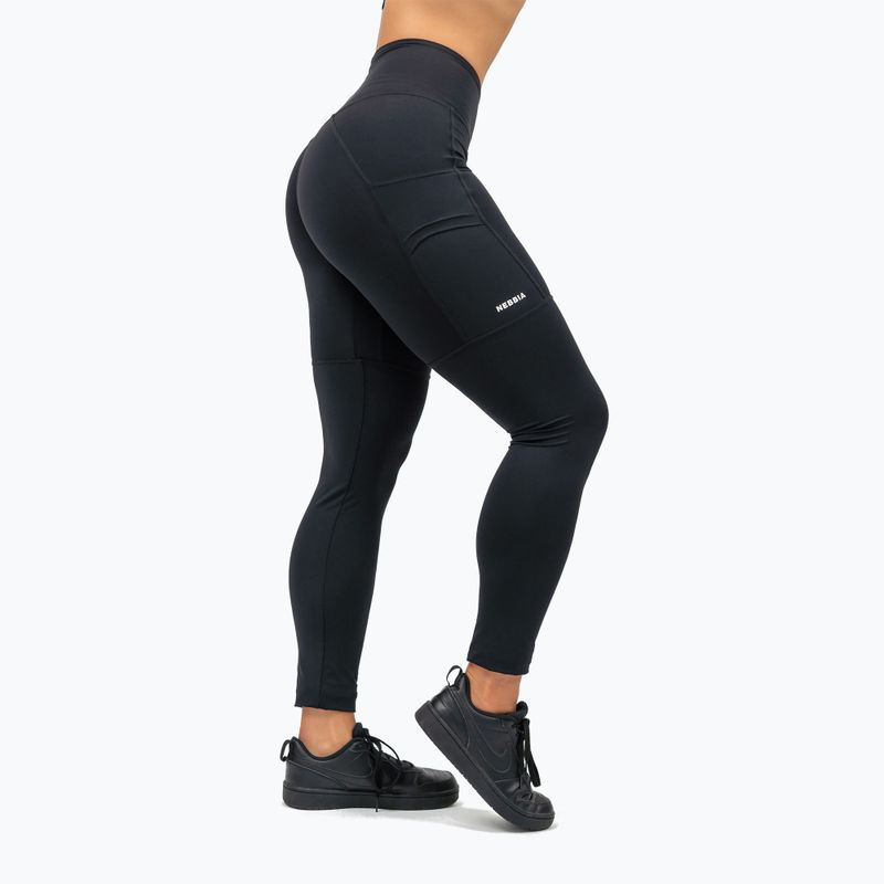 Női túraleggings NEBBIA Leg Day Goals black 4