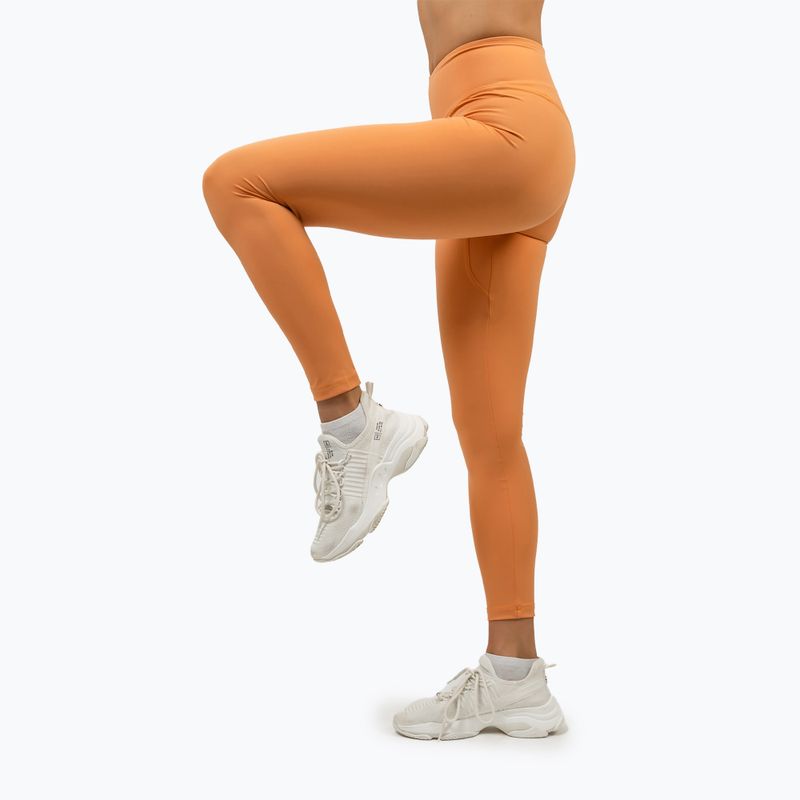 Női túraleggings NEBBIA Elevated orange 4