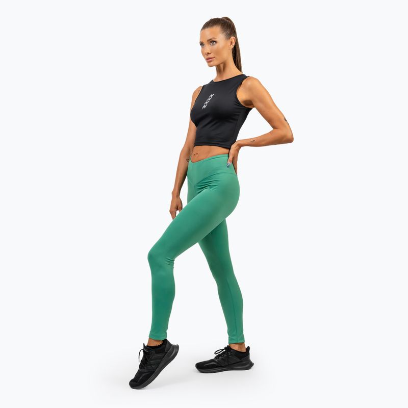 Női edző leggings NEBBIA Elevated zöld 2