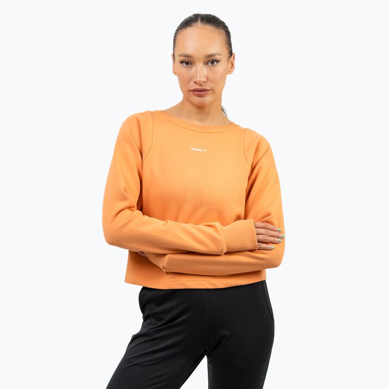 Női sport top NEBBIA Gym Spirit Crop orange