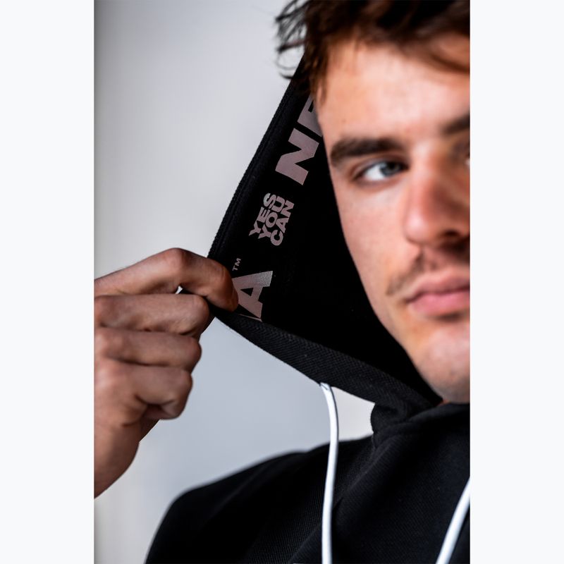 Férfi edzőpulóver NEBBIA Hero black 6
