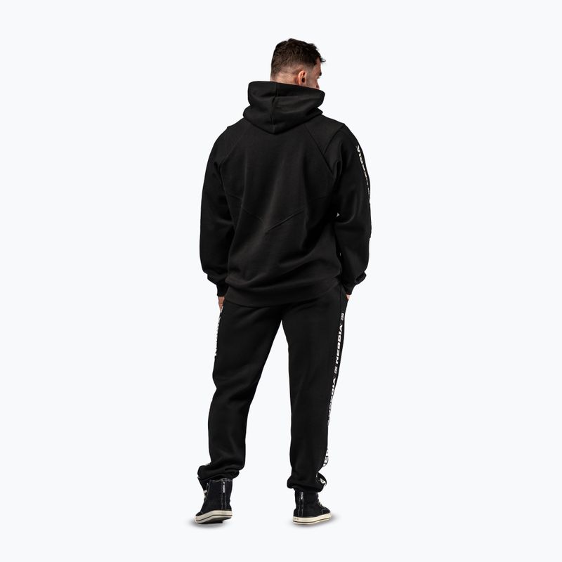 Férfi pulóver NEBBIA Hero Hoodie black 3