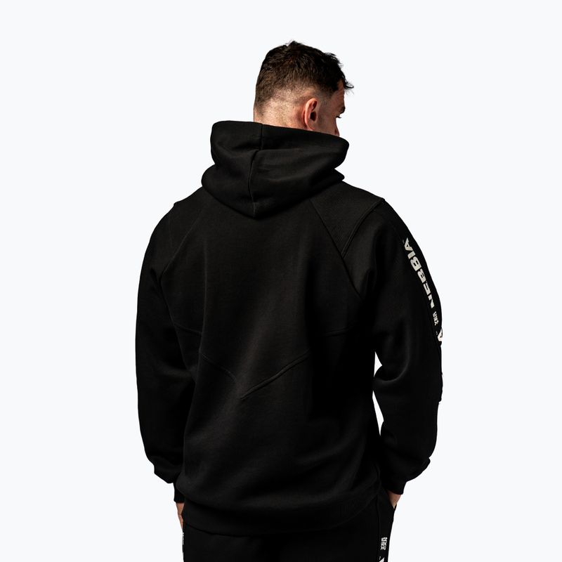 Férfi pulóver NEBBIA Hero Hoodie black 4