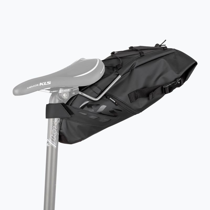 Kellys Tanaya 7 l fekete, nyereg alatti kerékpáros táska 2