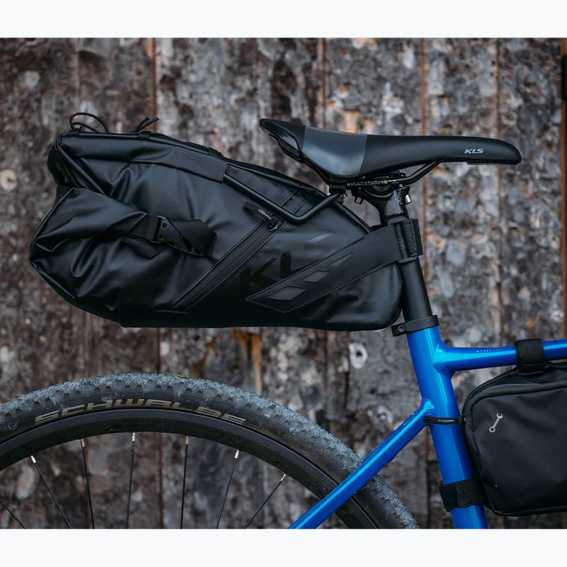 Kellys Tanaya 7 l fekete, nyereg alatti kerékpáros táska 3