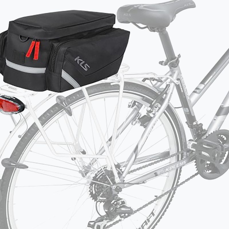 Kerékpár oldaltáska Kellys Space 12 l Eco black 2