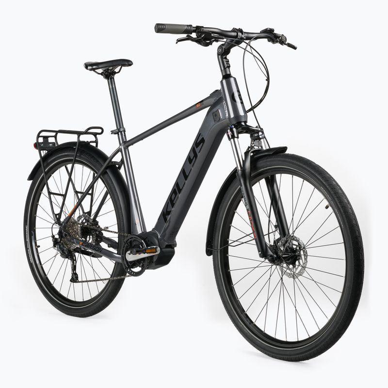 Kellys E-Carson 30 28 725Wh elektromos kerékpár szürke 69641 2