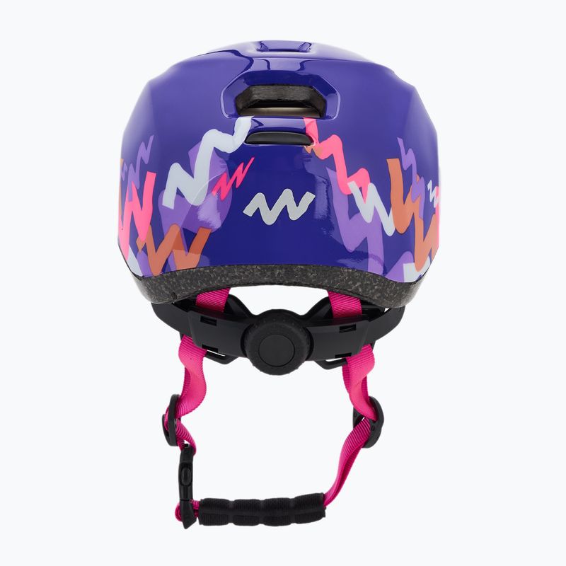 Kellys Zigzag 022 lila gyermek kerékpáros sisak 4