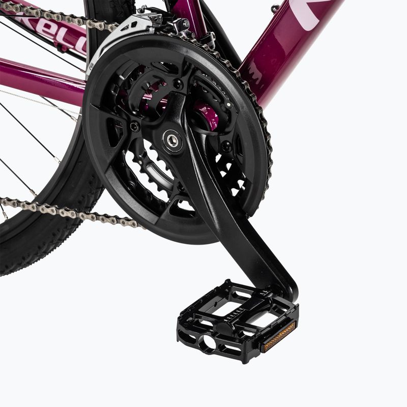 Női cross kerékpár Kellys Pheebe 10 málna 6