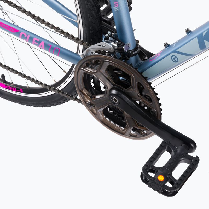 Kellys Clea 10 női cross kerékpár szürke-rózsaszín 72318 10