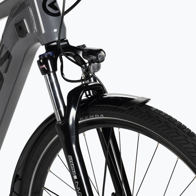 Kellys E-Carson 30 P 28" 36V 20Ah 725Wh antracit elektromos kerékpár 4