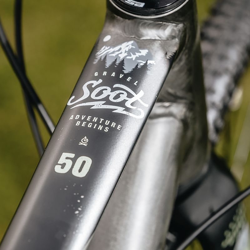 Kellys Soot 50 szürke/fekete kavicsos kerékpár 3