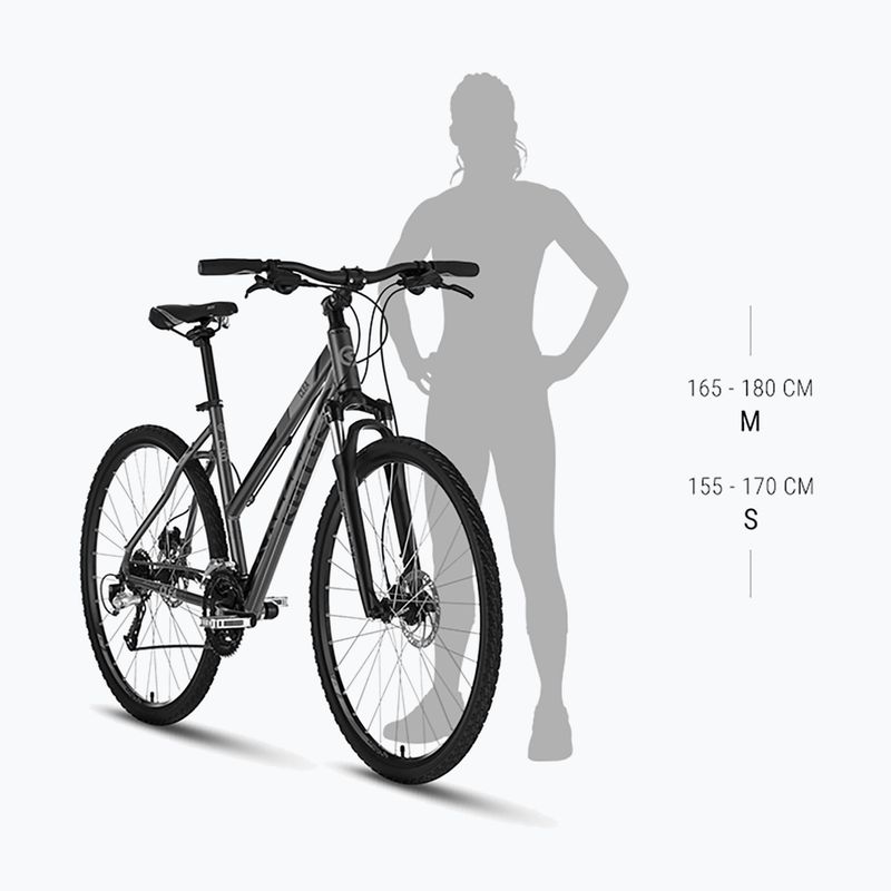 Női cross kerékpár Kellys Clea 10 28" misty blue 3