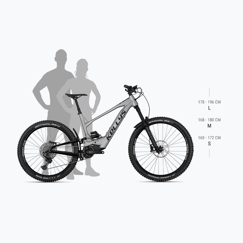 Elektromos kerékpár Kellys Theos RS10 P 29"/27.5" 725Wh titanium 2