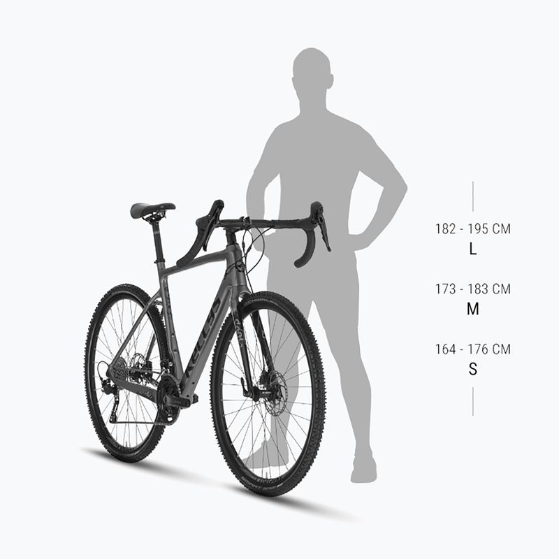 Gravel kerékpár Kellys Groot 70 2026 hunter green 2