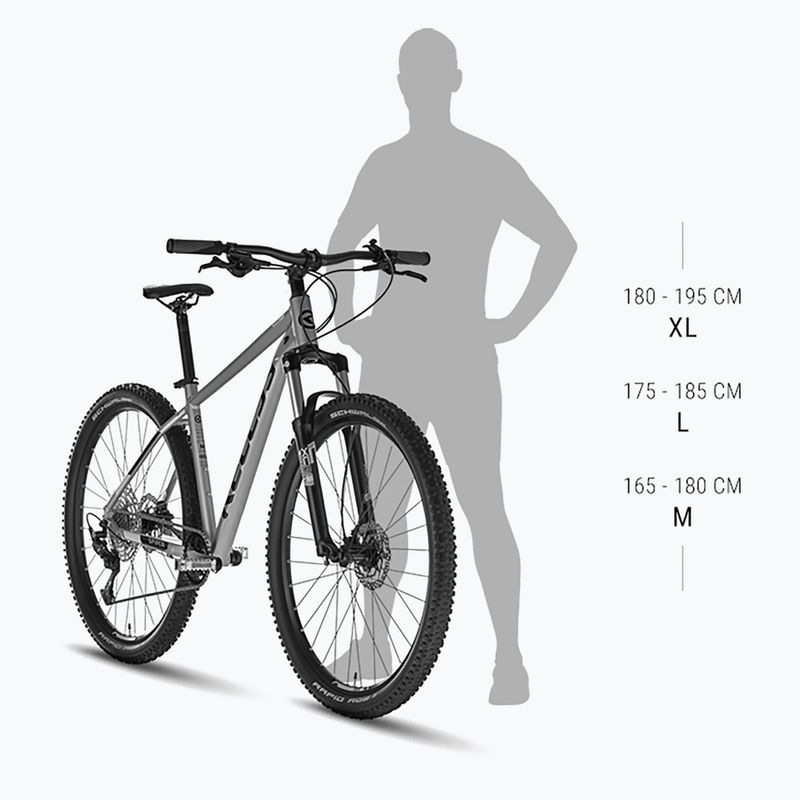 Hegyi kerékpár Kellys Spider X70 29" 2026 thunderstorm blue 3