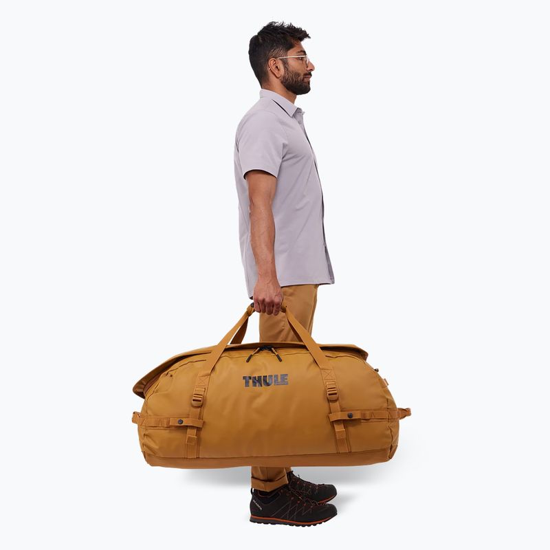 Thule Chasm 90 l arany utazótáska 4