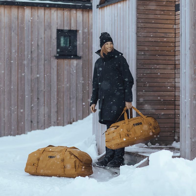 Thule Chasm 90 l arany utazótáska 7