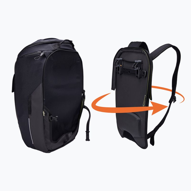 Thule Paramount Hybrid Pannier hátizsák/táska 26 l fekete 18