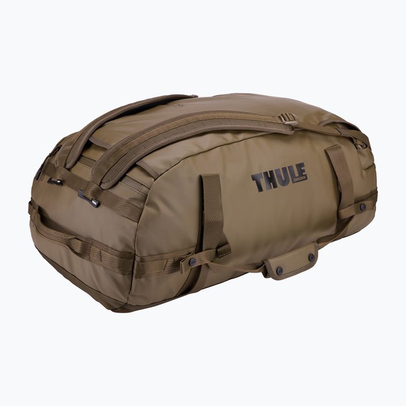 Thule Chasm Duffel 70 l mély khaki színű utazótáska 4