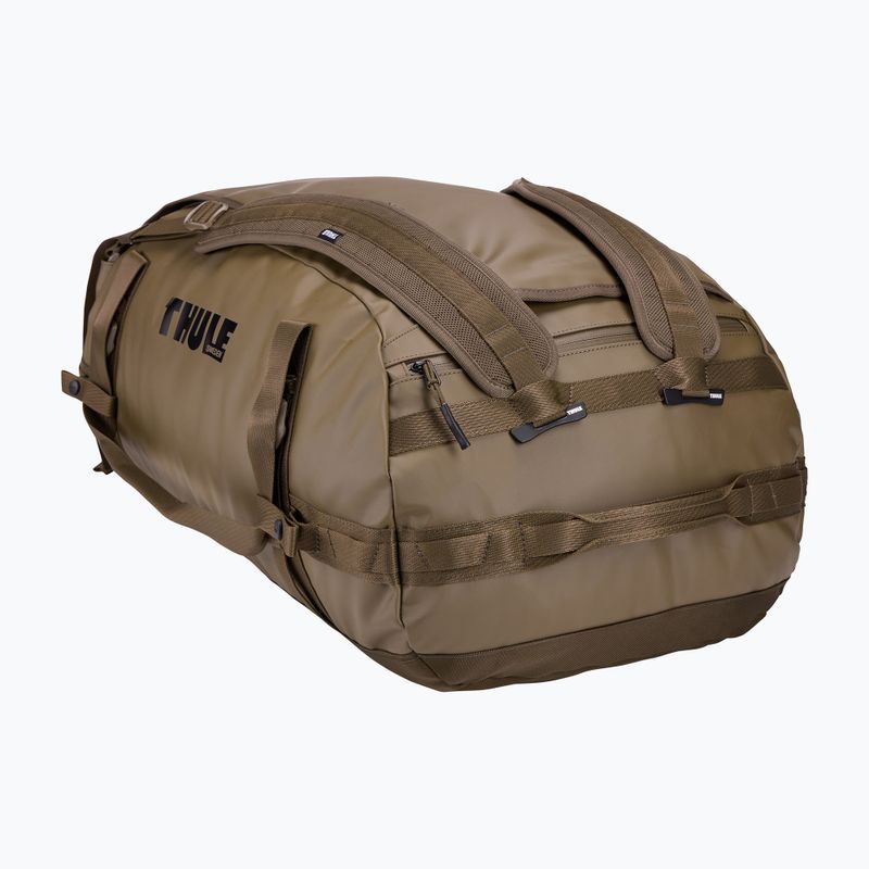 Thule Chasm Duffel 70 l mély khaki színű utazótáska 6