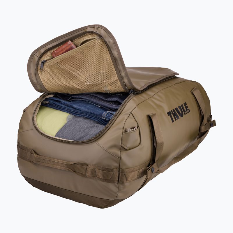 Thule Chasm Duffel 70 l mély khaki színű utazótáska 9