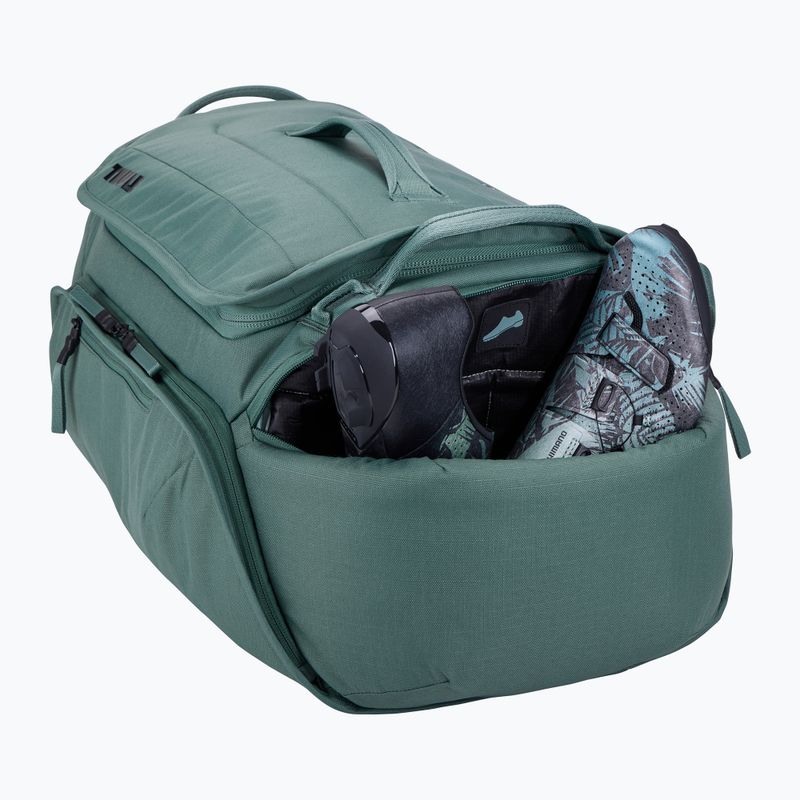 Kerékpáros utazótáska Thule Roundtrip Bike Duffel 55 l hazy green 10