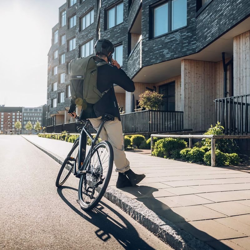 Thule Paramount 20 l puha zöld kerékpáros hátizsák 6