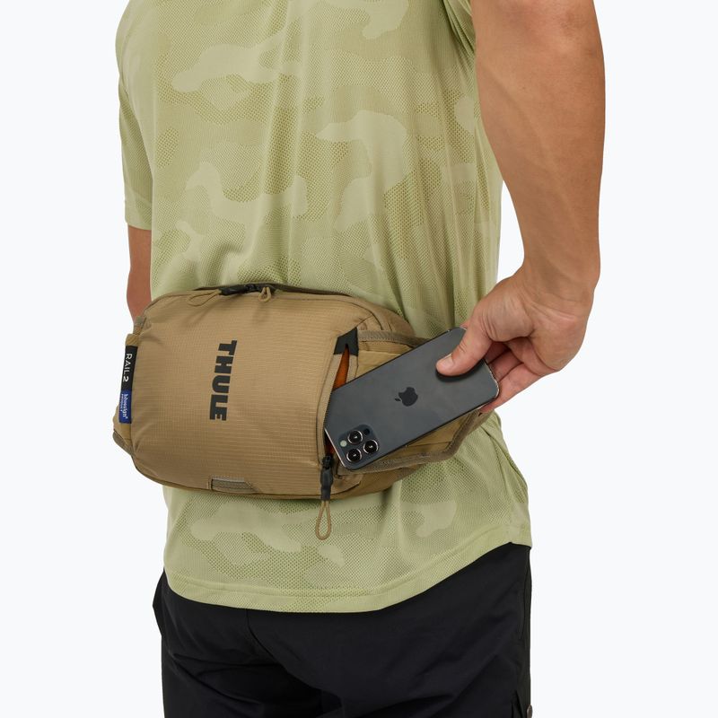 Thule Rail Hip Pack 2 l kifakult khaki színű kerékpáros táska 10
