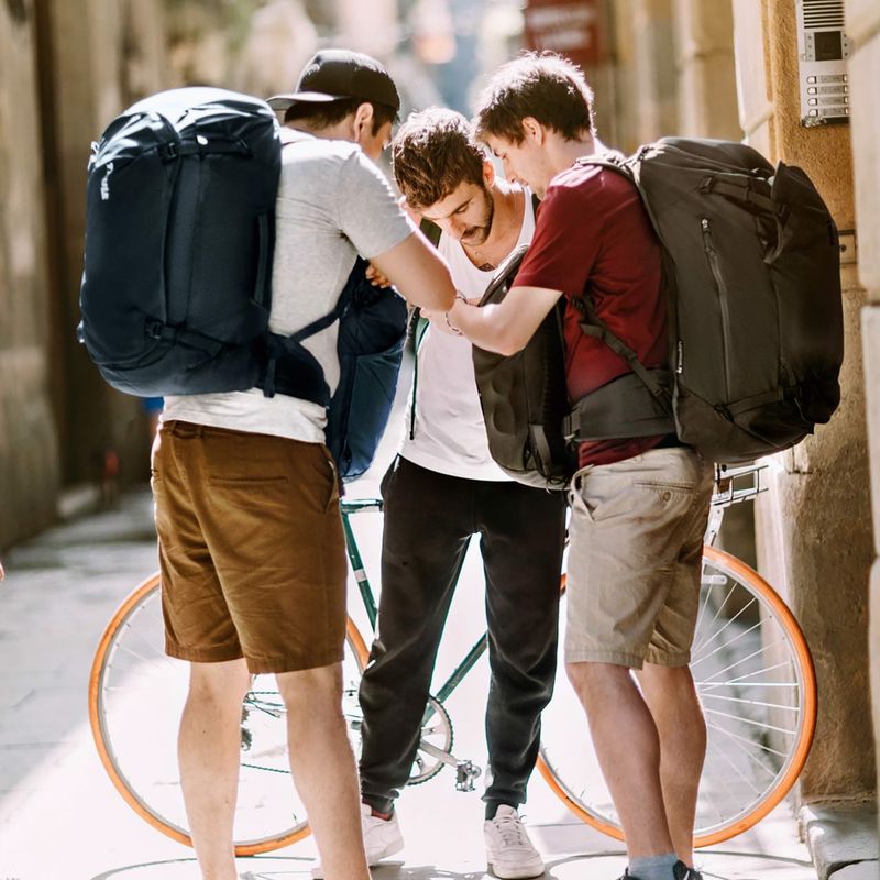 Thule Landmark 70 l mély khaki túra hátizsák 7