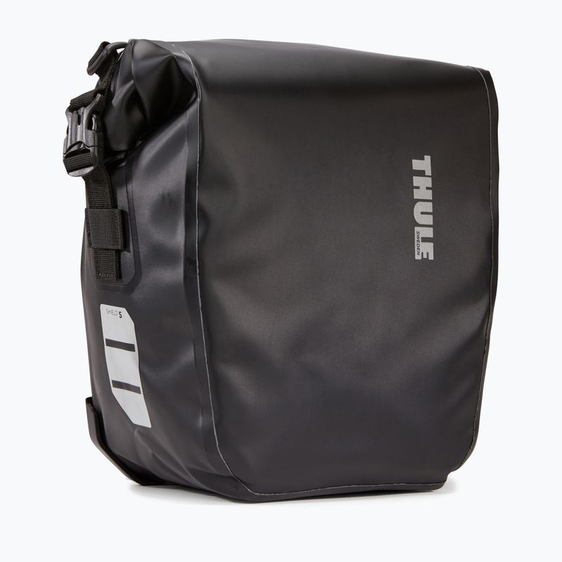 Kerékpártáskák Thule Shield Pannier 2 x 13 l black 3