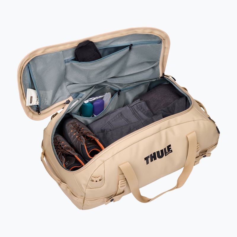 Utazótáska Thule Chasm Duffel 70 l gentle beige 8