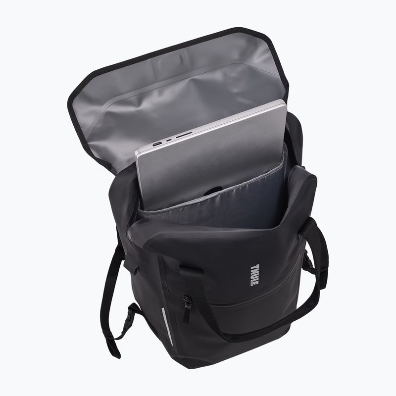 Kerékpáros táska Thule Shield with InLock 23 l black 2