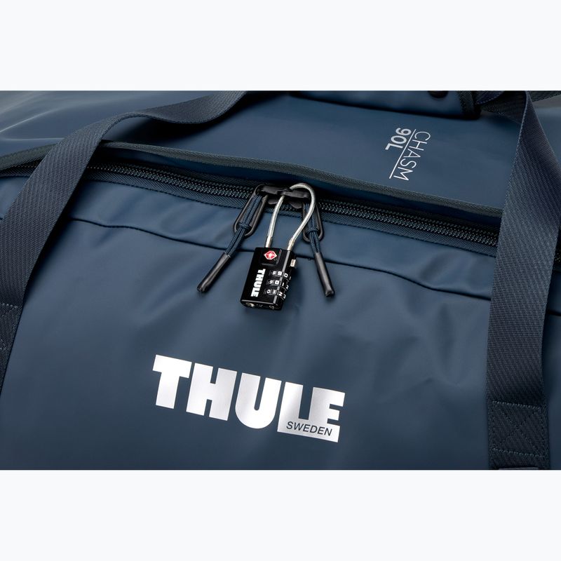 Utazótáska Thule Chasm Duffel 90 l darkest blue 11