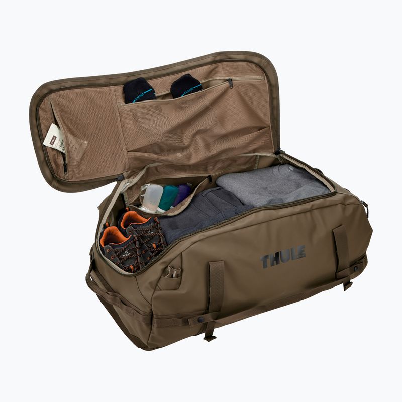 Utazótáska Thule Chasm Duffel 90 l deep khaki 11