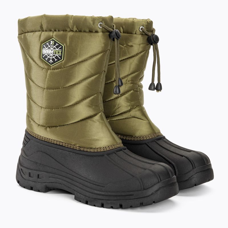 Delphin SnowTex zöld/fekete színű, szigetelt gumicsizma 4