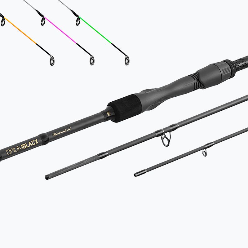 Delphin Opium BlacxFEEDER 3G TechnoCORK feederbot + 3 tipp 6