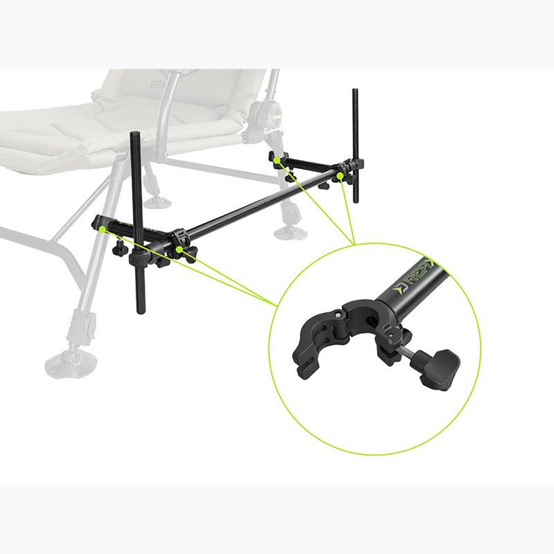 Horgászbot tartó Delphin Reaxe Unifix Duo 4