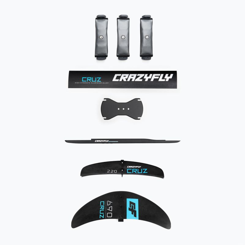 Kitesurf deszka + hydrofoil CrazyFly Chill Cruz 690 kék T011-0005 9