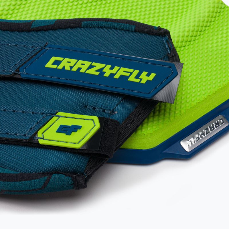 Kiteboard párnák és hevederek CrazyFly Hexa II Binding kék-zöld T016-0260 9